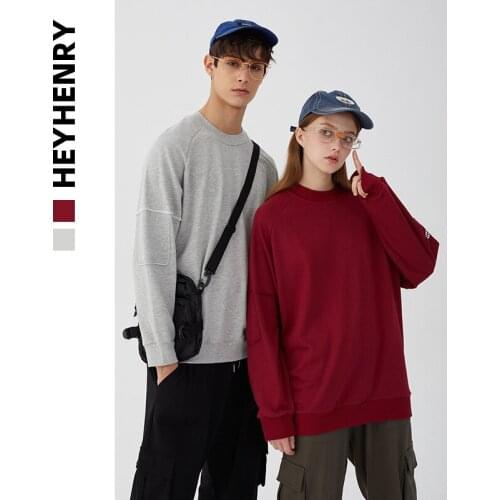 2020 new Hong Kong style casual loose couples simple Mosaic Korean version couples clothes couples clothing