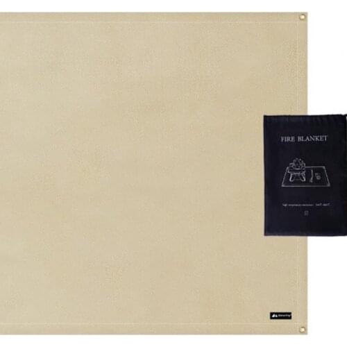 Glass Fiber Material Fire Resistance Mat Outdoor Home Camping Aramid Thread High-Temperature Strength Urgent Mat