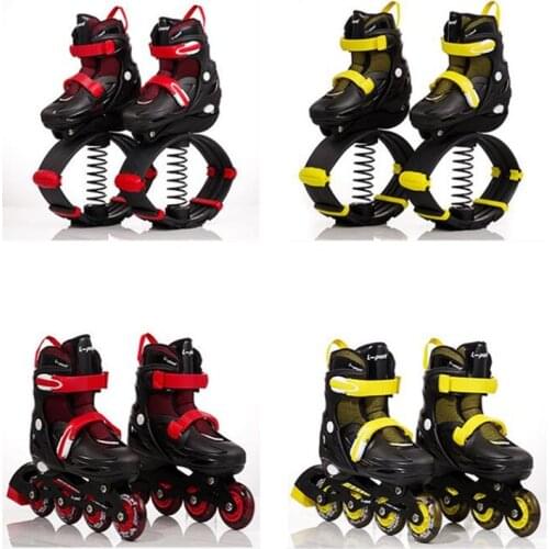 Roller Jump Inline Skate Shoes Patins for Kid Children, Boy and Girl Gym Outdoor Equipment