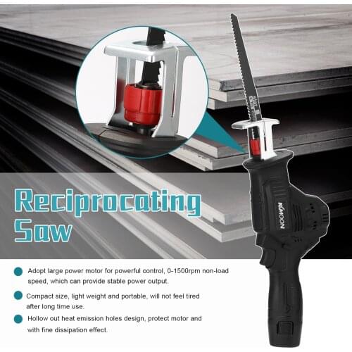 Portable Multifunctional Reciprocating Saws Outdoor Saber Chain Saw Electric Power Tools for Cutting Wood Iron Sheet Plastics