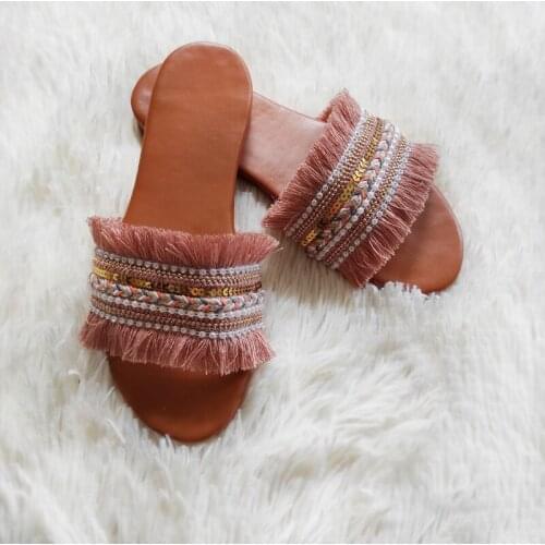 JETT DRAGON Women Slippers Flat Woman Shoes Summer Beach Slip on Slides Flip Flops Sandals Ladies Fashion Slippers Home Female