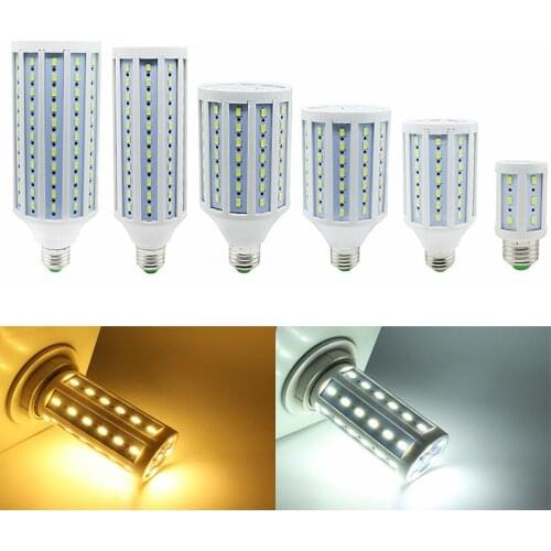 Super Bright 5W 7W 12W 15W 25W 30W 40W 50W 60W E27 5730 SMD LED Lamp 220V 230V High Quality Lampada Corn Light Energy Saving