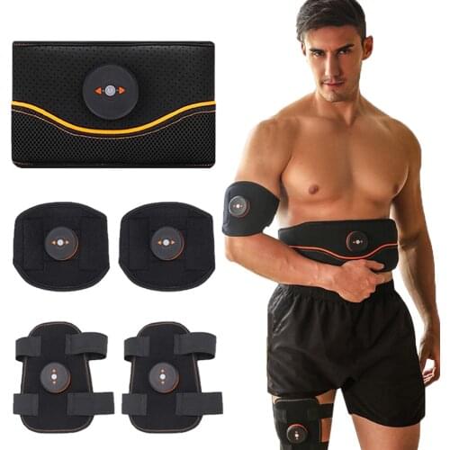 Fitness Abdominal Muscle Stimulators Waist Belly Leg Calf Muscle Exerciser Body Slimming Vibration Belt Arm Massager Workout