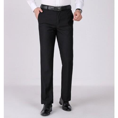 Spring Winter Formal Pants For Men Business Clasic Man Suit Trousers Loose Office Mens Dress Pants Celana Panjang Pria Formal