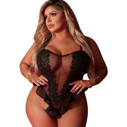 Female Satin Silk Sleepwear Porno Sexy Lace Bodysuit See-Through Sexy Lingerie Intimate Erotic Costumes Fashion Women Underwear