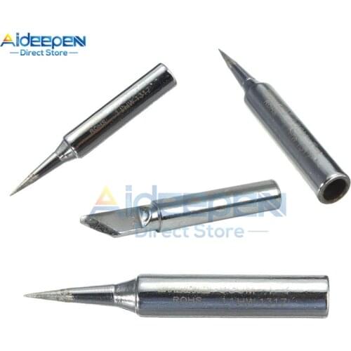 1Pcs Lead Free Soldering Iron Tips For 936 Universal Soldering Rework Station 900M Welding Tips Replacement Soldering Iron Tip