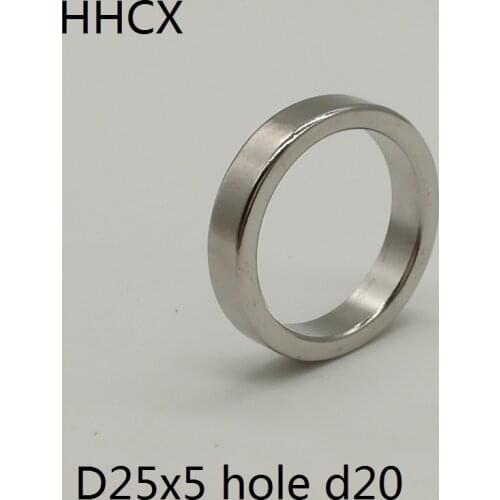 10 20 50PCS/LOT Ring magnet 25*5 Hole 5 N35 magnet 25X5 Permanent magnets 25x5-20 magnetic for speaker