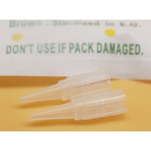 1R/3R/5R Traditional Needle Caps Disposable Nozzle Eyebrow Needles Tips for Permanent Makeup Eyebrow Lip Tattoo Machine