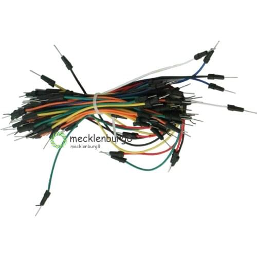 65pcs Breadboard Jumper Cables For Arduino Jump Code Breadboard Wires Wholesales