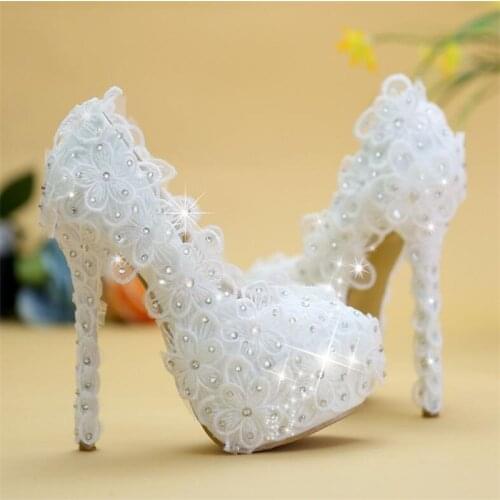 BIGTREE Wedding Shoes For The Bride