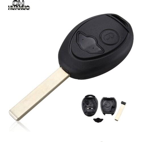 Keyless Enter Remote Key Replacement Shell Case Fob 2 Buttons For BMW Mini One Cooper R50 R53 Blank Key High Quality