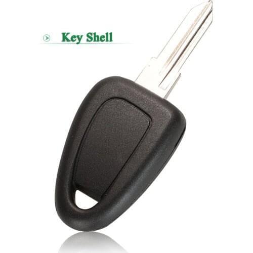 Bilchave No Buttons Remote Smart Car Key Shell For IVECO Ducato For Fiat Key Case Replacement With Uncut Blade