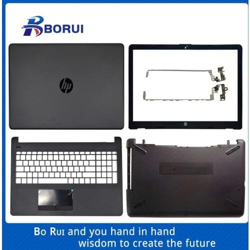 For HP 15-BS 15T-BS 15-BW 15Z-BW 250 G6 255 G6 TPN-C129 New Laptop LCD Back Cover/Front Bezel/Palmrest/Bottom Case /LCD Hinges