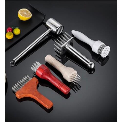 Meat needle stainless steel tendon fork and steel nail with meat fork pork chop with tendon breaking and tenderizer meat needle