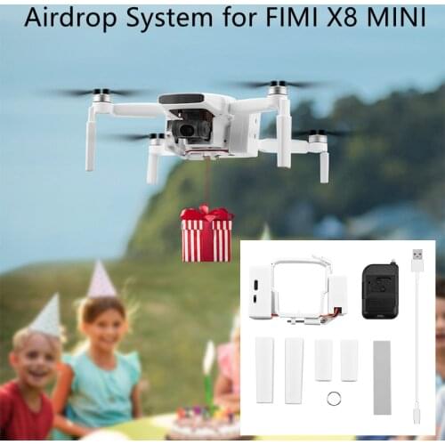 Airdrop System Thrower for FIMI X8 MINI Fishing Bait Delivery Parabolic Airdrop System Drone Quadcopter Accessory