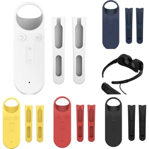 Silicone Foot Sleeve + Handle Cover Shell Set For Huawei VR Glass Replace