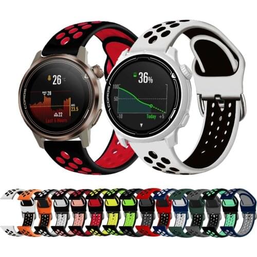 Silicone Correa Wrist Band for COROS APEX Pro / APEX 46mm 42mm Strap Watchband For COROS PACE 2 PACE2 Bracelet ремешок