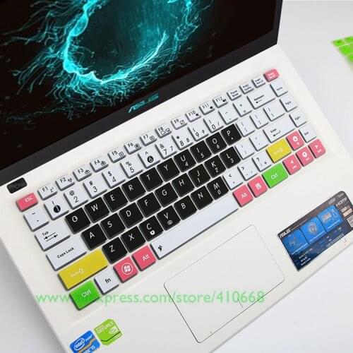 Silicone Keyboard Skin Cover Protector For Asus A43 A45 A45v y481c w40c a401 W419L,K455L,A455L A455L D4210 K43t