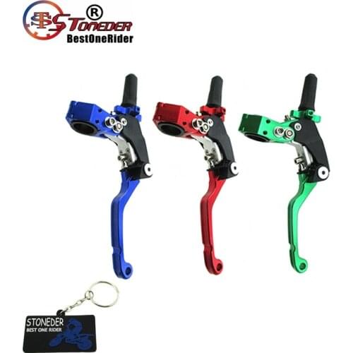 STONEDER Racing Foldable Clutch Lever Handle For Chinese 50cc-190cc Pit Motor Dirt Bike Honda Yamaha Kawasaki