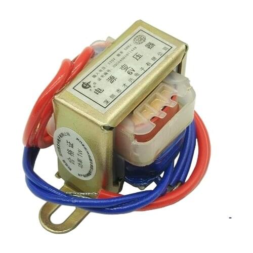AC 6V 9V 12V 15V 18V 24V Output Voltage 1W EI copper core Input 220V 50Hz~60Hz Single/dual voltage Copper power transformer