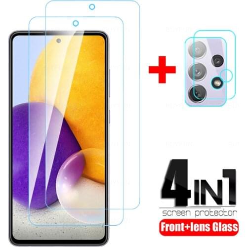 Protective Glass For Samsung A72 5G 4G Screen Protectors Cover Films on Galaxy A 72 A52 A32 A12 A71 A51 A31 A30s A50s A70s Case
