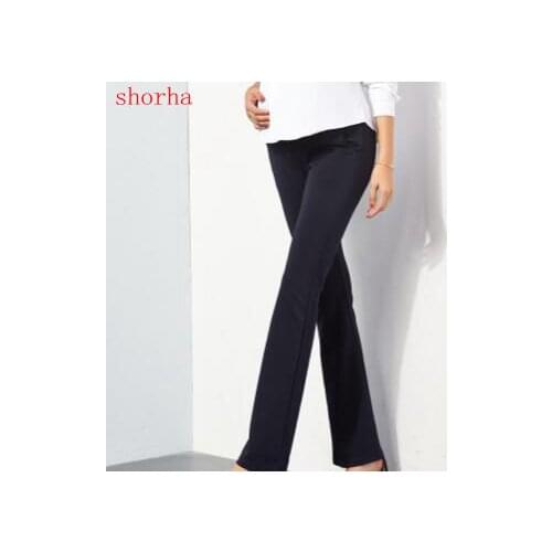 Ladies Formal Work Maternity Belly Pants new Autumn Spring Fashion Pregnancy Straight Pants for Pregnant Women sizeM-XXL