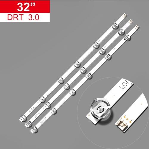 1set=3PCS LED backlight srtip for LG 32LB 32LB5700 32LF562V UOT A B 6916L-2223A 2224A WOOREE LGIT A B 6916L-1974A 1975A 1703A