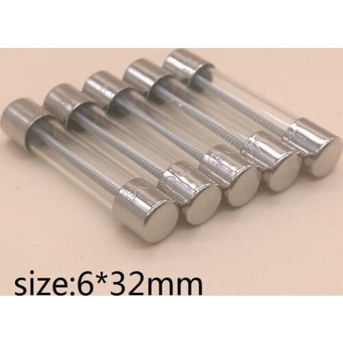 1PCS/LOT Slow-fusing fuse 250V 1A 2A 3A 4A 5A 8A 313FUSE Glass time-delay fuse Dimensions:6*32mm 313 FUSE