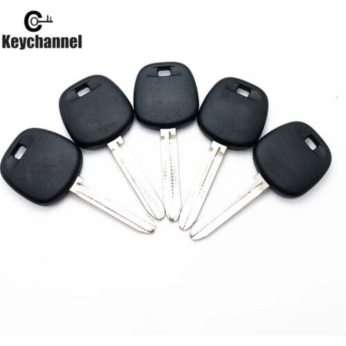 2PCS Car Key Tansponder Shell Case For Toyota VIOS COROLLA AVALON CAMRY LEXUS ES300 RX300/350 Case Replacement With TOY43 Blade