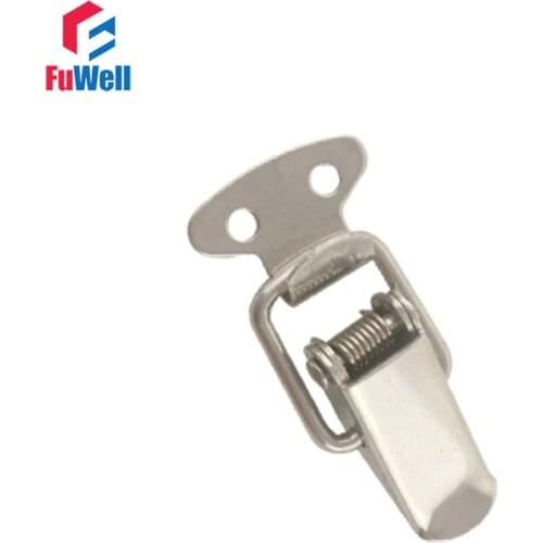 20pcs R107 Spring Loaded Case Box Buckle Iron Toggle Latch Catch Hasps