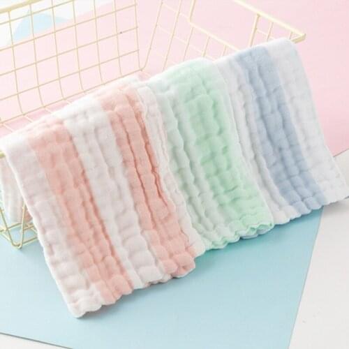 3 Pcs/Pack Baby Infants Feeding Bibs Absorbent Soft Cotton Burp Saliva Towel Handkerchief Toddler Scarf Washcloth Newborn Bath T