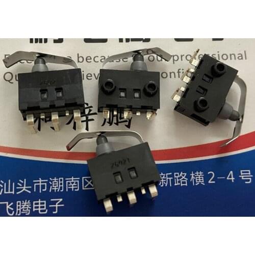 4pcs for ALPS car door lock micro switch waterproof 3foot bent foot right button with SPVQ370800