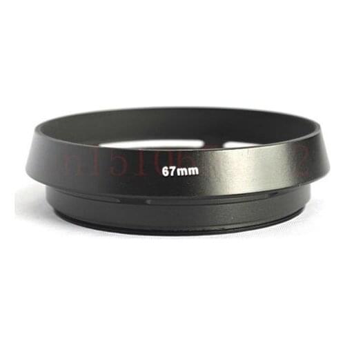 67mm Metal Vented Camera Lens Hood For 67mm Thread Lens SP 35mm 85mm f1.8/ N 35mm f1.4G