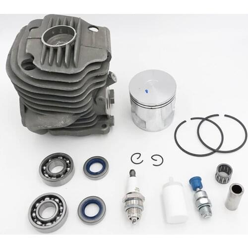 HUNDURE Chain saw 51mm Cylinder Piston Grooved Ball Bearing Kit For Husqvarna K750 K760 cutoff concrete saw Engine Motor Parts