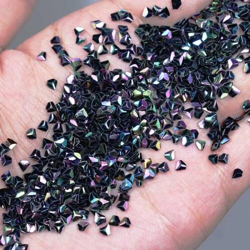 Holographic 3mm Diamond Sequins Glitter Resin Art Supplies Resin Inclusions Resin Craft Resin Jewelry DIY Confetti Sprinkles