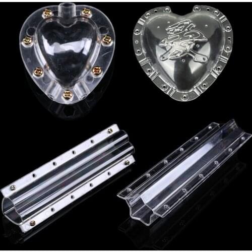 Shaping Vegetables Clear Pressure Resistance Tool Plant Star/Heart Shaped Growth Forming Non Toxic Cucumber Mold Garden Tool