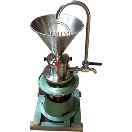 Colloid Mill Peanut Butter Making Tahini Chocolate Nut Ketchup Chili Sauce Manufacturing Equipment