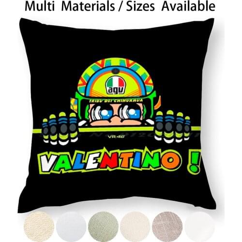 Pillow Case Throw Pillow Cover Cotton Linen Flax Helmet Motorbike Motorcycle Racing Racer Bike Enthusiast Race Lovers Rider