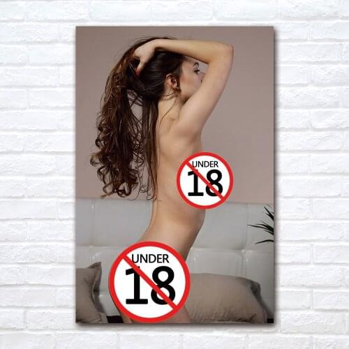 Young Beauty Sexy Body Posters and Printed Wall Art Canvas Painting For Home Decor Bedroom Decoration