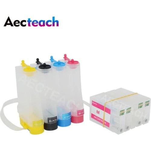 Aecteach PGI 1100 Continuous Ciss Ink Tank For Canon MAXIFY MB2010 MB2110 MB2710 Printer Ciss System