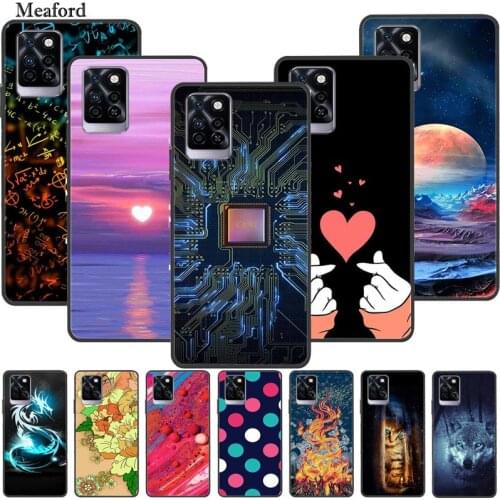 For Infinix Note 10 Pro Case Luxury Silicone TPU Soft Cover Phone Case For Infinix Note 10 NFC Shockproof Protective Funda Coque