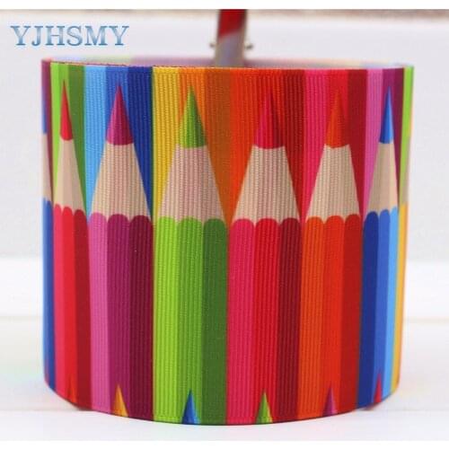 YJHSMY handmade grosgrain ribbon pen tapes 75mm 100/50/5yard/lot Diy 171032