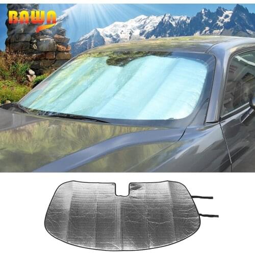 BAWA Windshield Sunshades for Dodge Challenger Car Front Anti UV Ray Sunshade Accessories for Dodge Challenger 2009