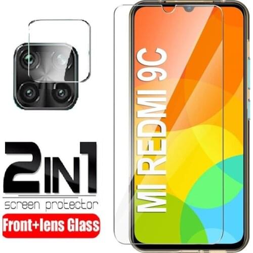 Tempered Glass For Xiaomi Redmi 9 Screen Protector For Redmi 9 8 8A 7 7A 6A Camera Glass For Redmi 9 Glass 6.53 inch
