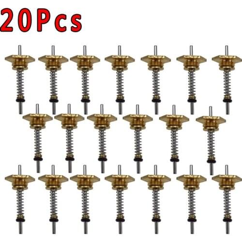 20Pcs Water Heater Parts Spare Replacement Parts Gas Boiler Water Valve Thimble 10mm Length 41mm For LPG Gas Water Heater