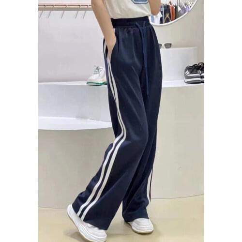 2021 autumn new womens Velvet trousers and casual floor mops are simple without losing the sense of design