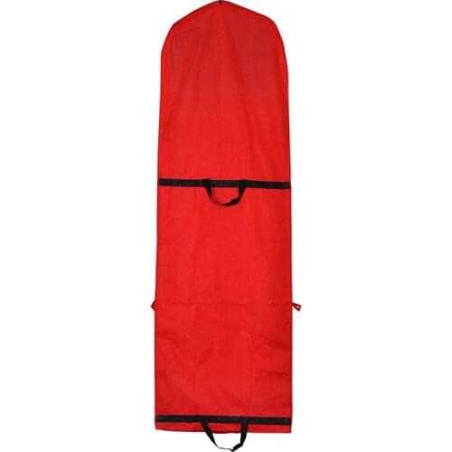 150x60cm Non-Woven Fabric Wedding Dress Dust Cover Zipper Closure Bride Gown Storage Bag Foldable Garment Clothes Case Protector