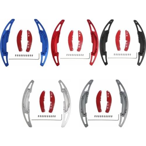 2Pcs Car Steering Wheel Shift Paddle Extension Shifter Aluminium For BMW M2 M3 M4 M5 X5M X6M F87 F85 F86 F80 F82 F83 F10 M6 F12
