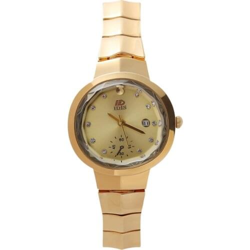 2021 IDIS Leather Business Watch Wrist Luxury Quartz Women Ladies Students Fashion Watches