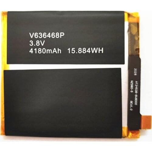 AZK High quality New 4180mAh V636468P battery For Blackview BV8000 / BV8000 Pro original phone battery